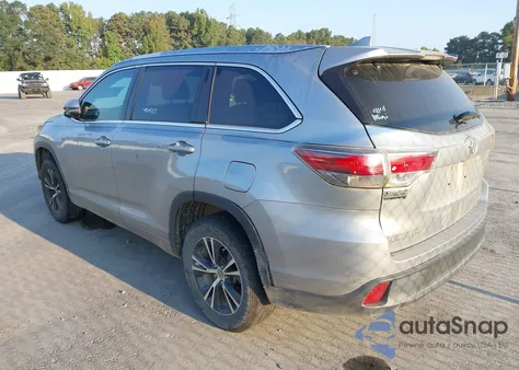 2016 Toyota Highlander Xle V6 from USA, damaged, VIN 5TDKKRFH9GS501657